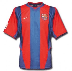 Barcelona-trøje-hjemme-2002-2003