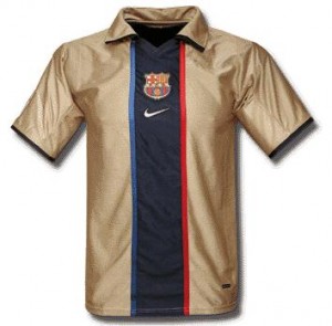 Barcelona-trøje-tredje-2002-2003