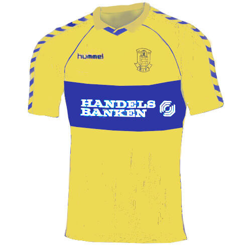 Brøndby trøje 1988-89 hjemme